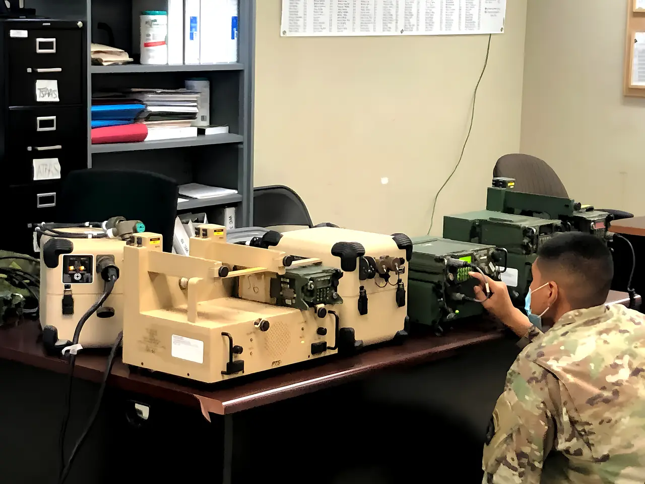 Operator working with docking stations